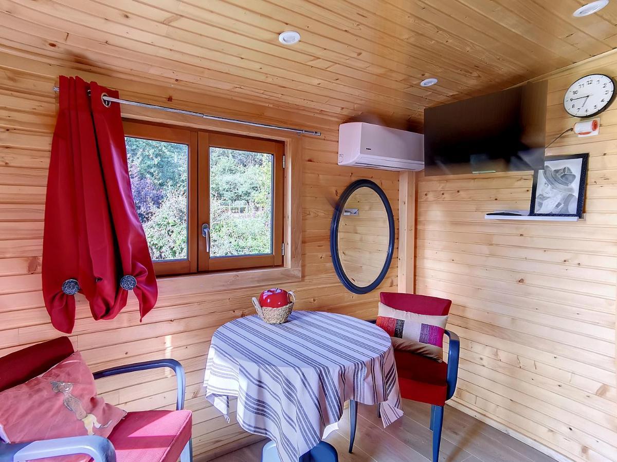 La Roulotte Du Cagire - 4 Pers - Pyrenees Konuk evi Villeneuve-de-Rivière Dış mekan fotoğraf