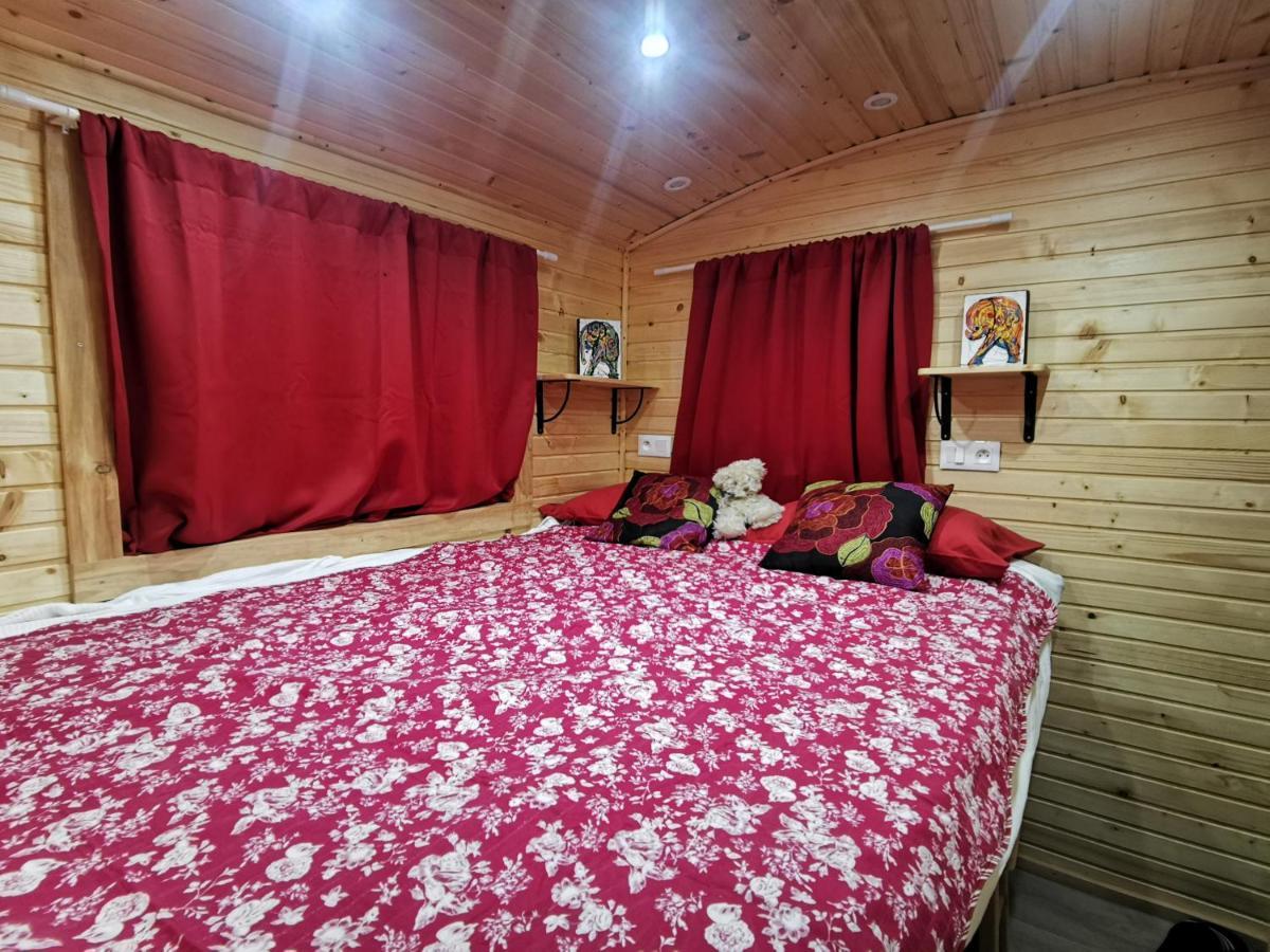La Roulotte Du Cagire - 4 Pers - Pyrenees Konuk evi Villeneuve-de-Rivière Dış mekan fotoğraf